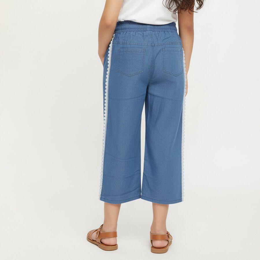 Girls' Jeans, मध्यम नीला, large image number null