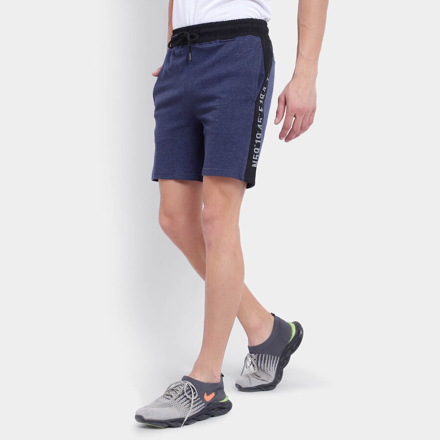Cut & Sew Bermuda, Melange Blue, large image number null