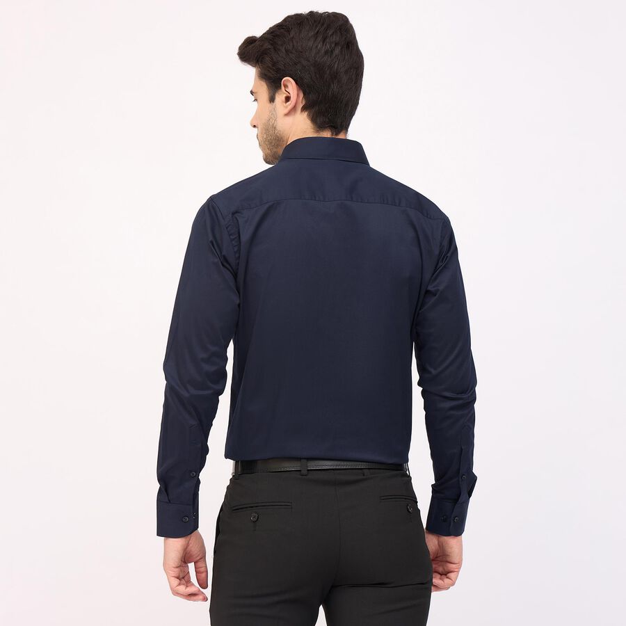 Men's Formal Shirt, नेवी ब्लू, large image number null