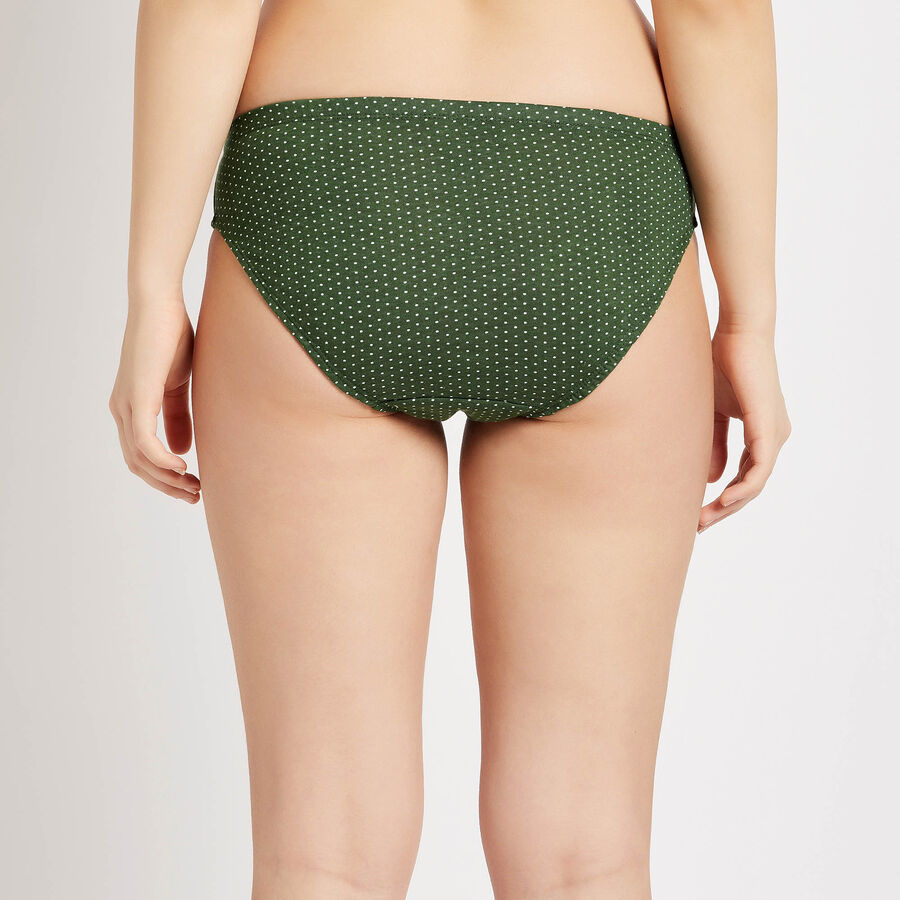 Cotton Printed Panty, Brown, large image number null