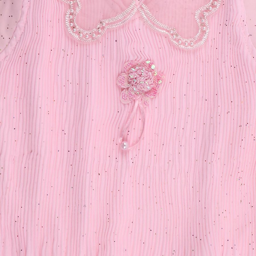 Girls' T-Shirt, हल्का गुलाबी, large