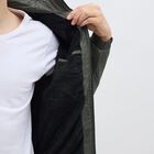 Men's Muted Olive High Neck Casual Jacket, ओलिव, small image number null