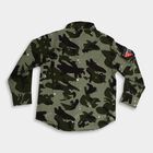 Boys' Cotton Casual Shirt, ओलिव, small image number null