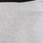 Men's Light Grey Slim Fit Thermal Lower, Melange Mid Grey, small image number null