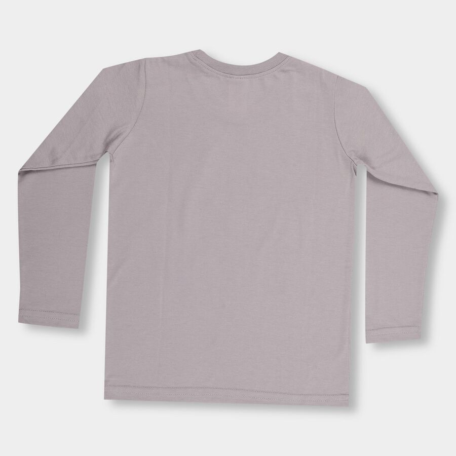 Boys' T-Shirt , हल्का ग्रे, large image number null