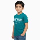 Boys' Half Sleeves T-Shirt, Dark Green, small image number null
