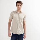 Men's 100% Cotton Regular Collar Casual Shirt, गहरा पीला, small image number null