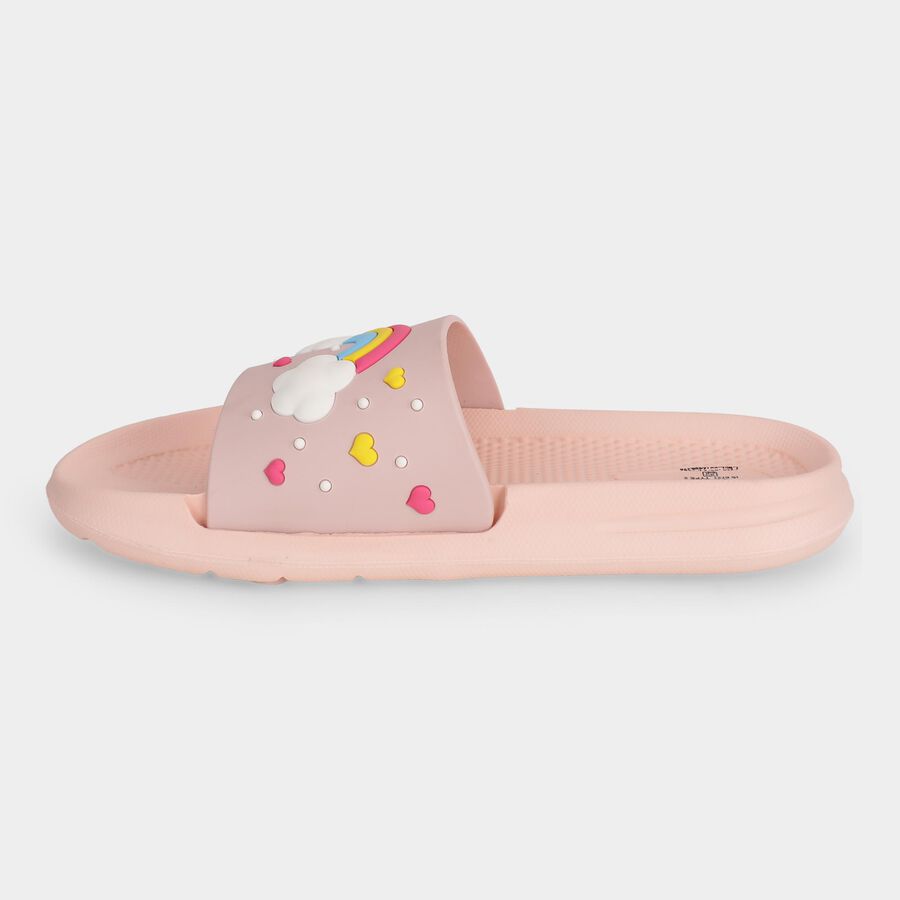 Girls' Slipper, Pink, large