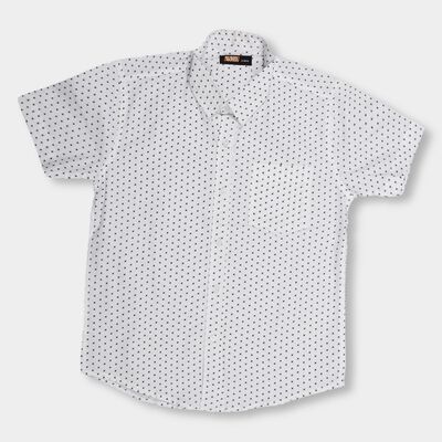 Boys' 100% Cotton Regular Collar Casual Shirt