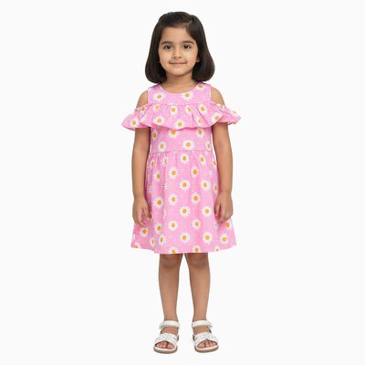 Girls' 100% Cotton Frock