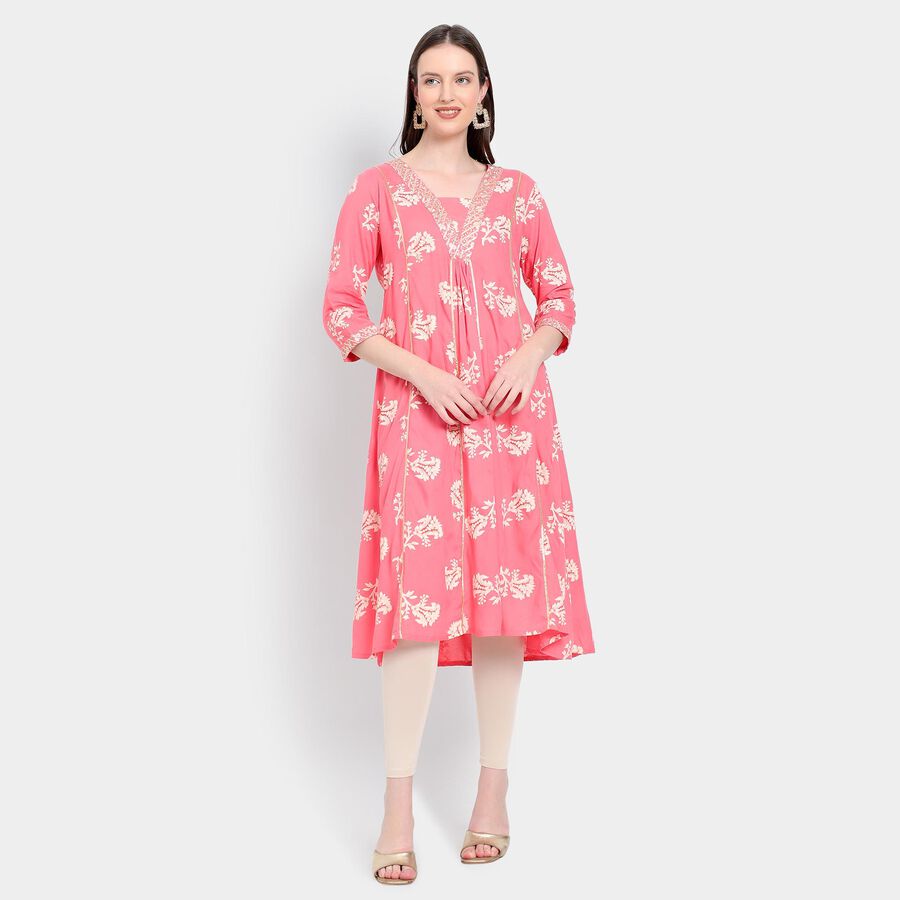 Ladies' Kurta , Coral, large image number null