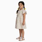 Girls' Frock, ऑफ व्हाइट, small image number null