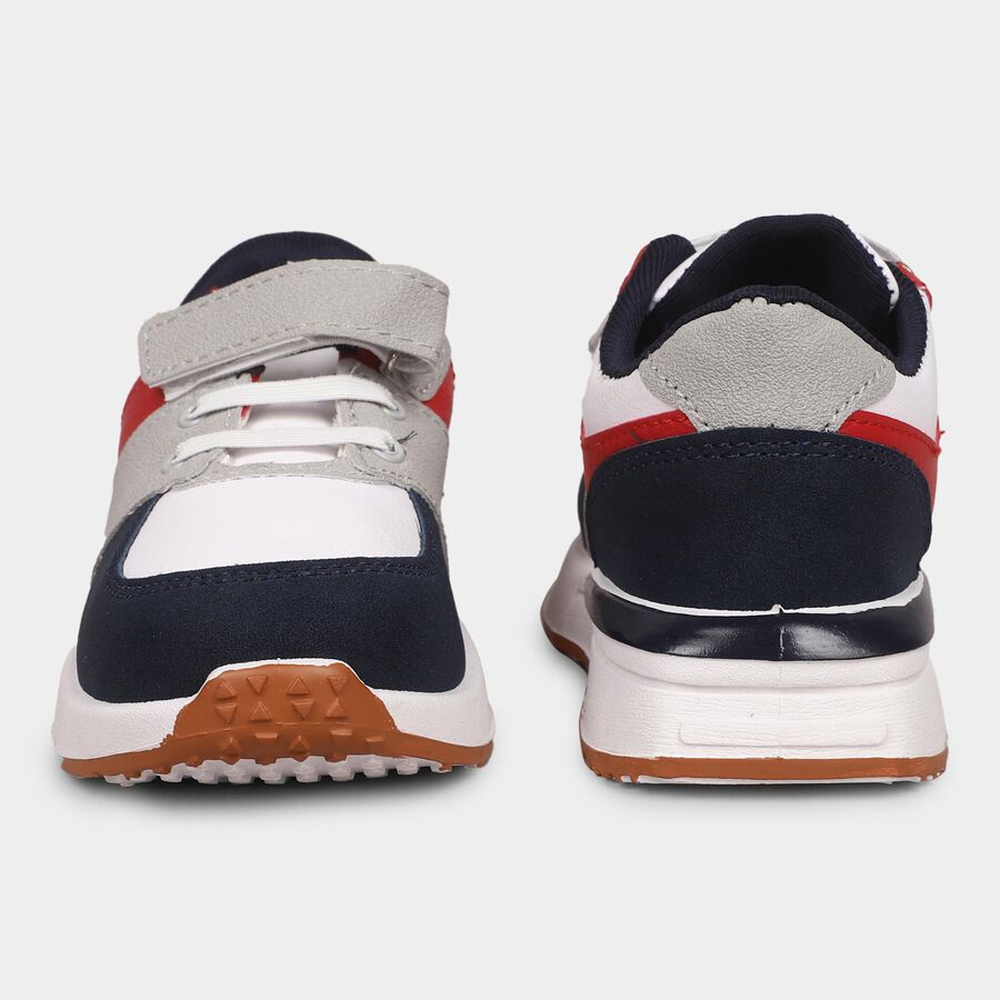 Boys' Shoes, Navy Blue, large image number null