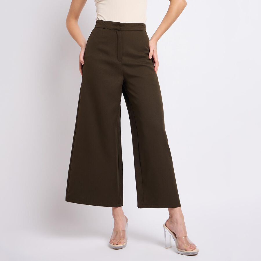 Ladies' Trousers, Olive, large