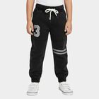 Boys' Dusty Charcoal Black Regular Fit Jogger Jeans, काला, small image number null