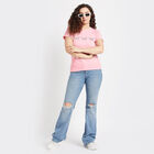 Round Neck T-Shirt, Light Pink, small image number null