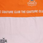 Boys' Bright Orange Cotton Polo Collar Preppy Boys T-Shirt, Orange, small