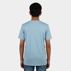 Boys' Half Sleeves T-Shirt, हल्का नीला, small