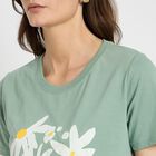 Ladies' Round Neck T-Shirt , हल्का हरा, small image number null