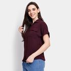 Ladies' Shirt, Wine, small image number null
