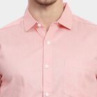 Men's 100% Cotton Casual Shirt, Pink, small image number null