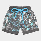 Boys All Over Print Bermuda, Charcoal, small image number null