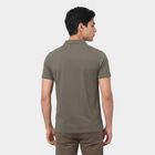 Men's Green Polo Neck Polo T-Shirt, Light Green, small