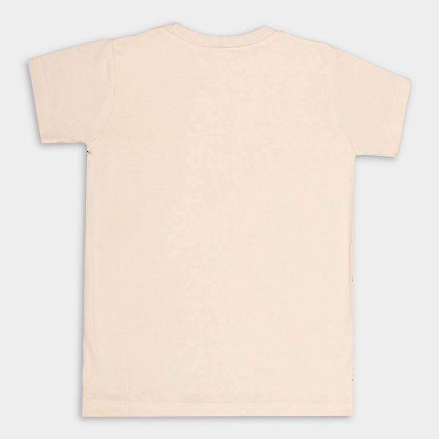 Boys T-Shirt, गहरा पीला, large image number null