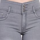 Ladies' Jeans, हल्का ग्रे, small image number null