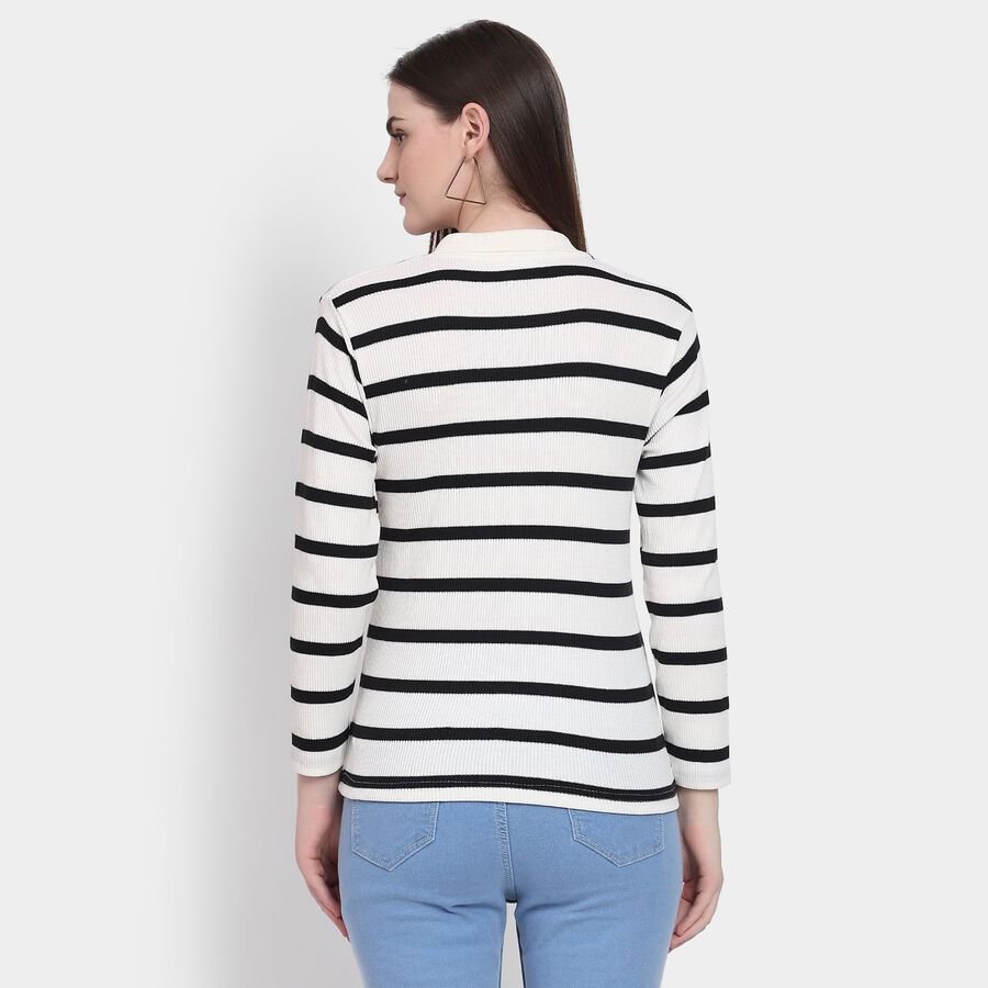 Ladies' Top, Off White, large image number null