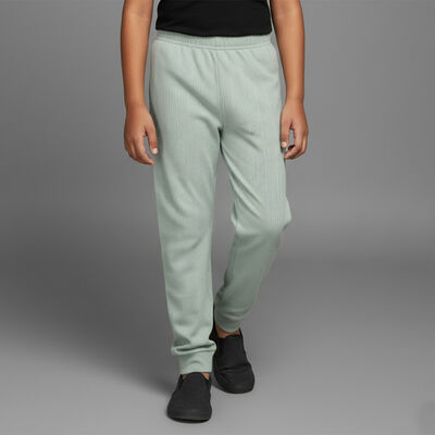 Girls Light Sage Green Thermal Lower