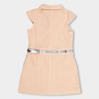 Girls' Frock, पीच, small image number null
