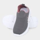 Women's Muted Charcoal Grey Slip-On Casual Sneakers, Grey, small