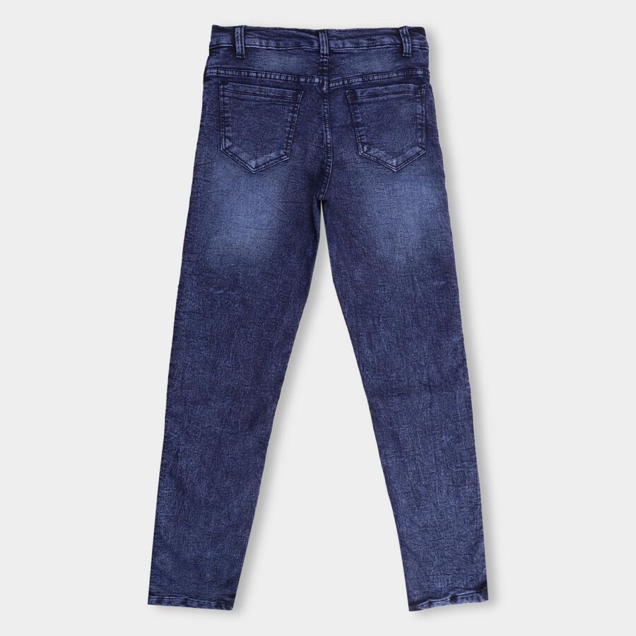 Boys' Jeans , गहरा नीला, large image number null