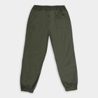 Boys' 100% Cotton Trousers, Olive, small image number null