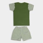 Infant Boys' 100% Cotton Baba Suit, ओलिव, small