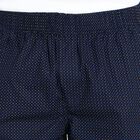 Men's 100% Cotton Boxers, Navy Blue, small image number null
