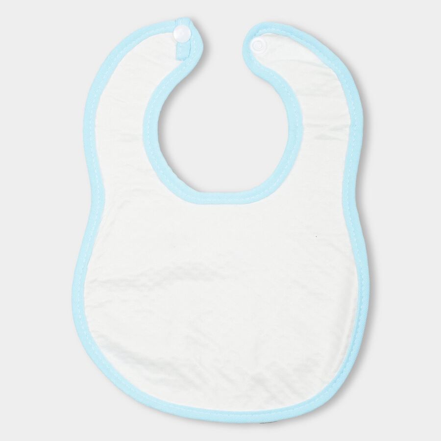 Infants' Bib, Mid Blue, large image number null