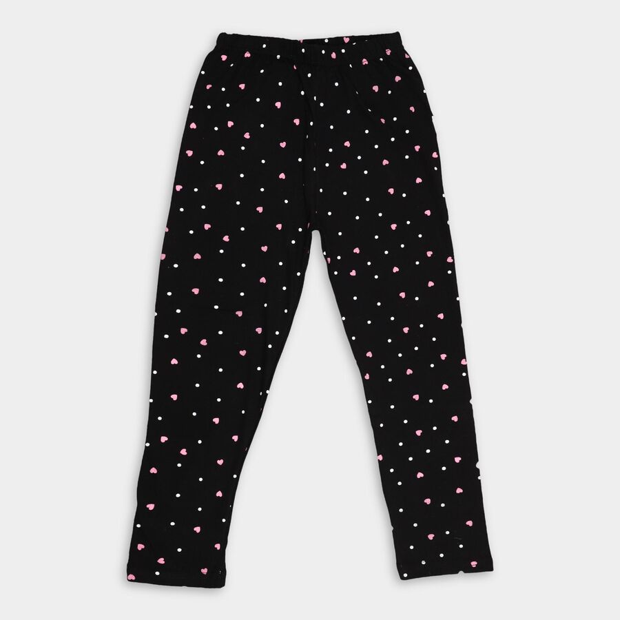 Girls' Pyjamas, काला, large image number null