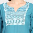 Ladies' Kurta, Mid Blue, small image number null