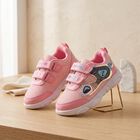Girls' Pink Velcro Sneakers, Pink, small
