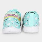 Boys' Green Velcro Strap Sneakers, Green, small