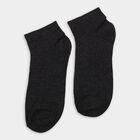 Men's Socks (Pack of 3), Charcoal, small