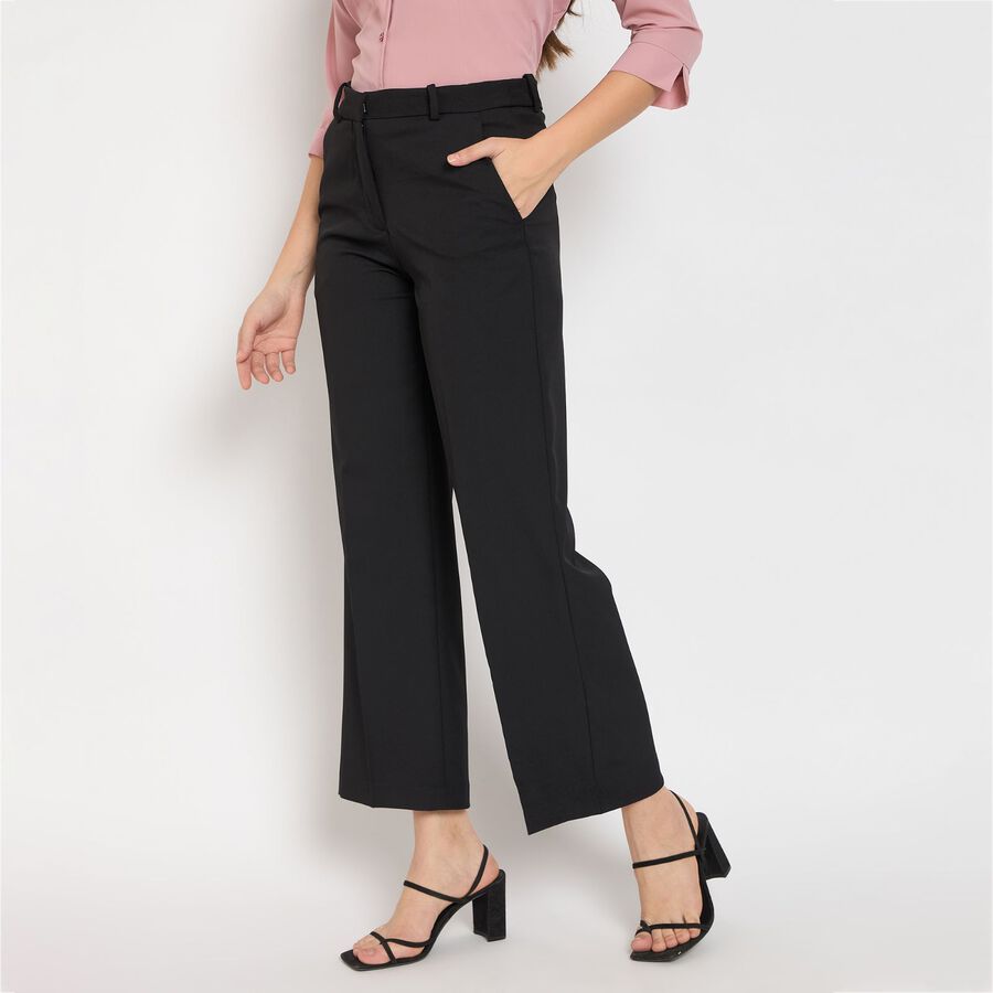 Ladies' Trousers, Black, large image number null