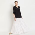 Ladies' Lehenga Skirt, Off White, small image number null