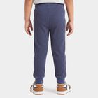 Boys' Navy Blue Long Johns Thermal, मध्यम नीला, small