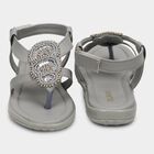 Girls' Sandal, Grey, small image number null