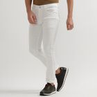 Men's Skinny Jeans, सफ़ेद, small image number null