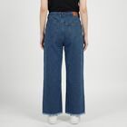 Women's Mid Blue Regular Fit Classic Jeans, Mid Blue, small