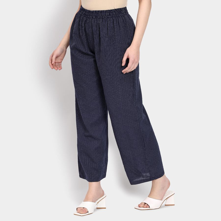 Ladies' Palazzos , नेवी ब्लू, large image number null
